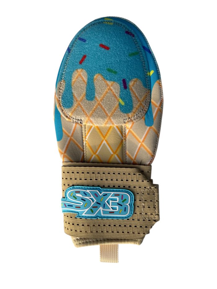 Baby Blue Ice Cream Sprinkle Line Series Sliding Mitt