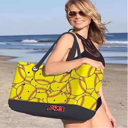 Softball Beach Bag